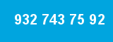 932 743 75 92 932 743 75 92